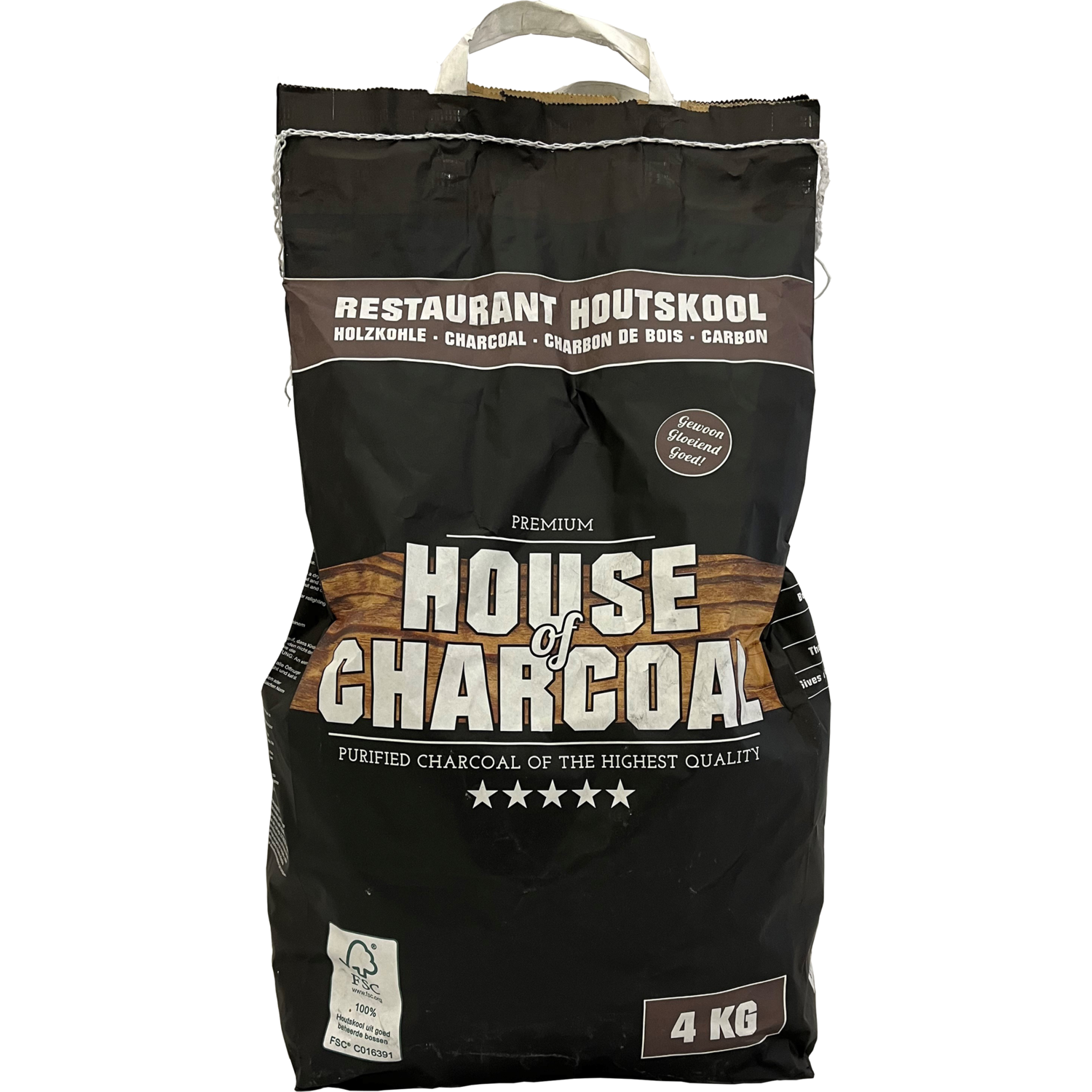 Houtkool pro restaurant grade