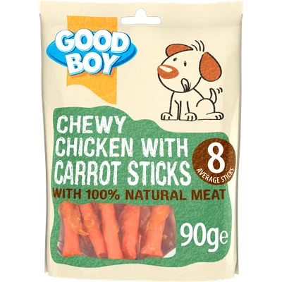 Good Boy Hondensnacks chicken carrot sticks