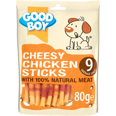 Good Boy Hondensnacks cheesy chicken sticks