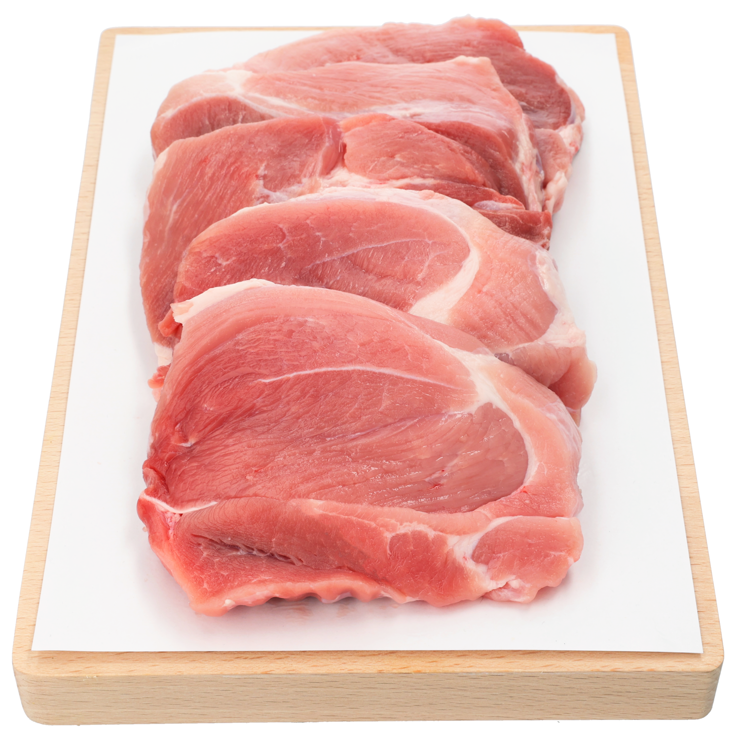 Vleeschmeesters Varkenslappen mager 5 st.