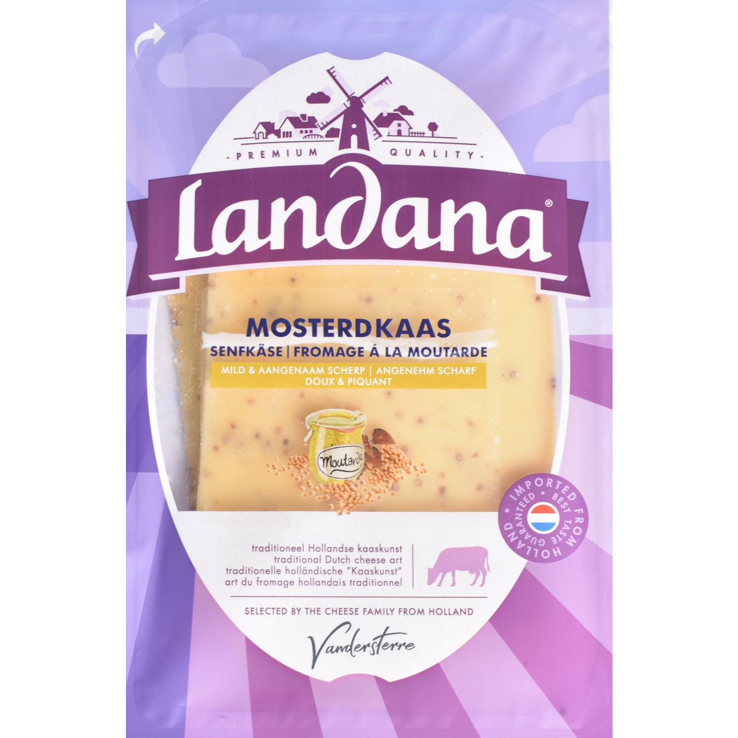Landana Mosterd kaas plakken
