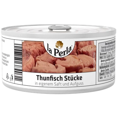 La Perla Tonijnstukken in water