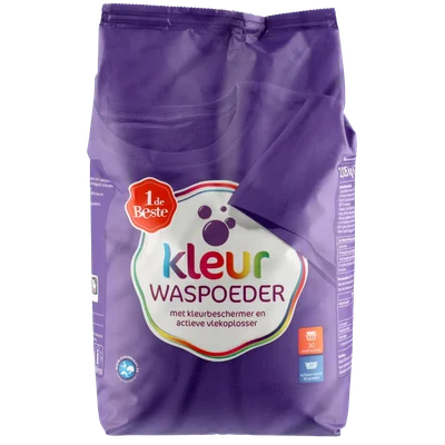 1 de Beste Waspoeder kleur 30 wasbeurten