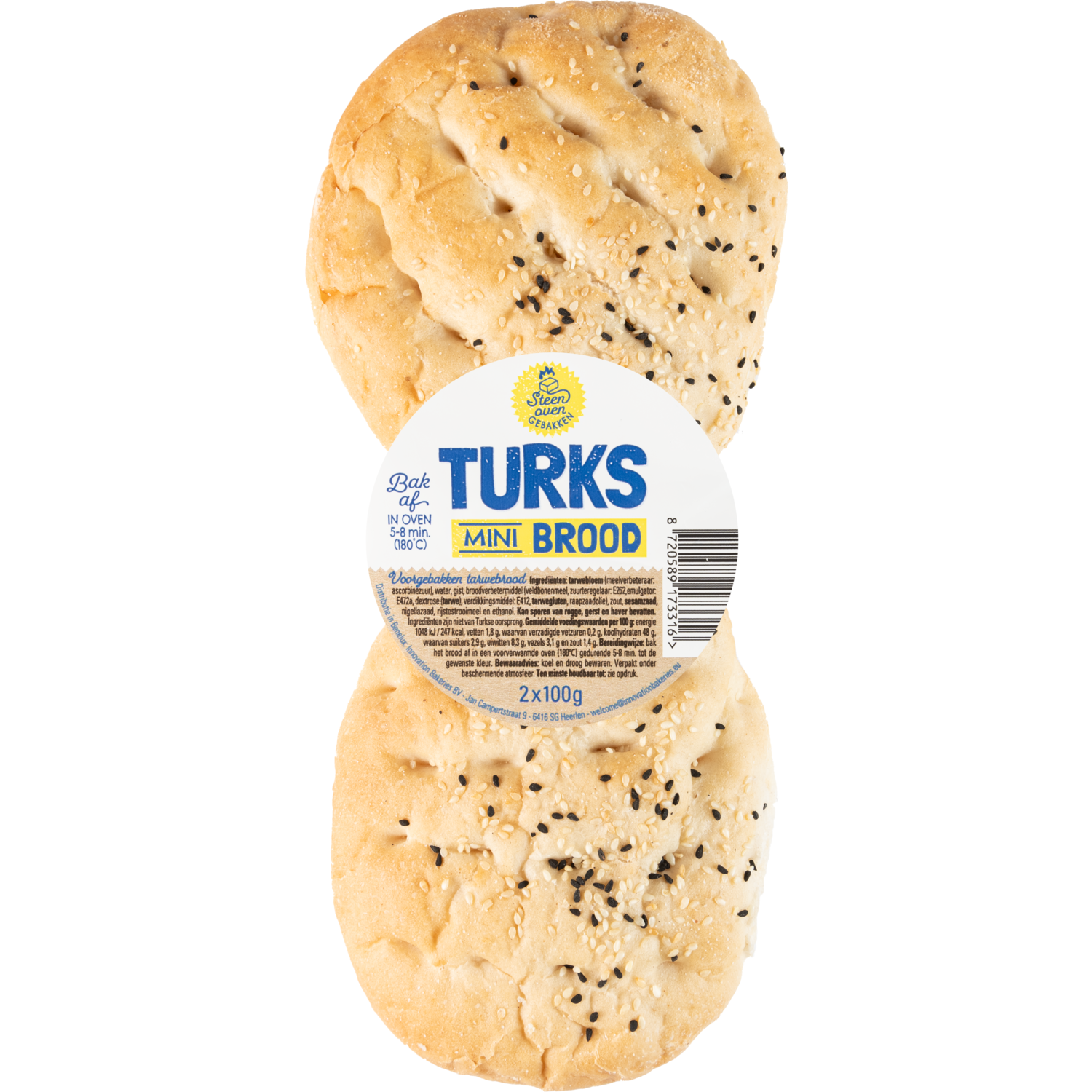 Turks brood mini