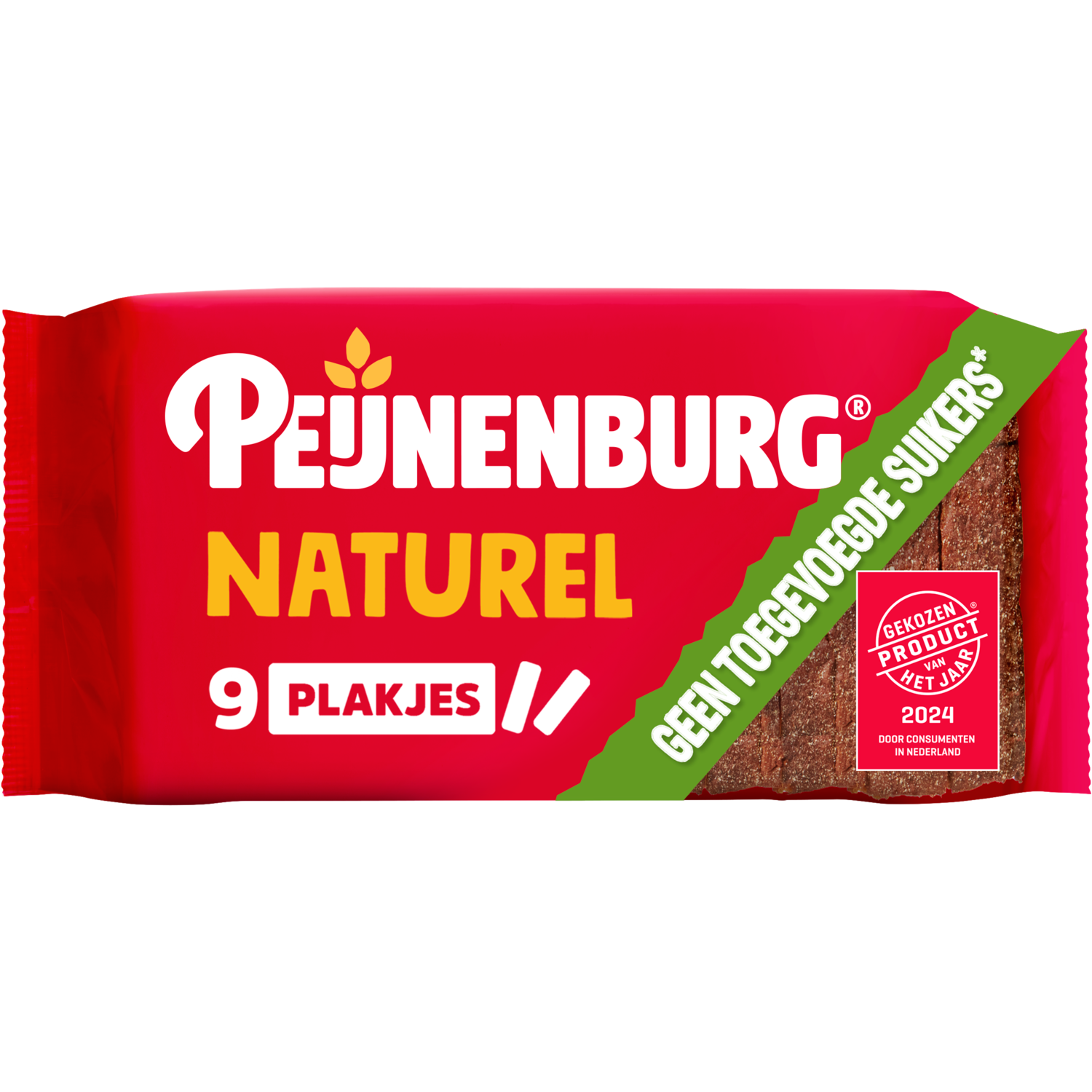 Peijnenburg Ontbijtkoek gesneden geen suiker