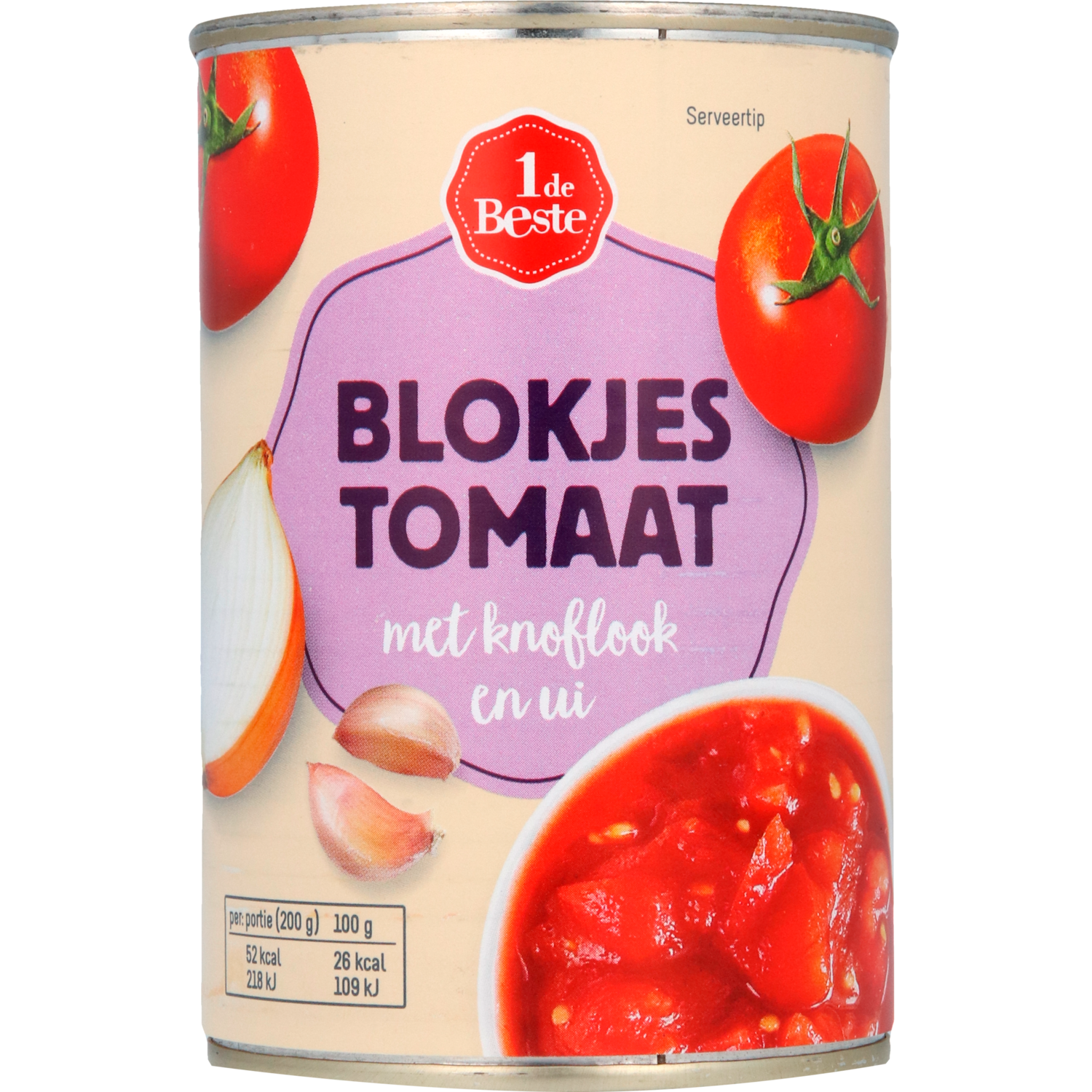 1 de Beste Tomatenblokjes knoflook en ui