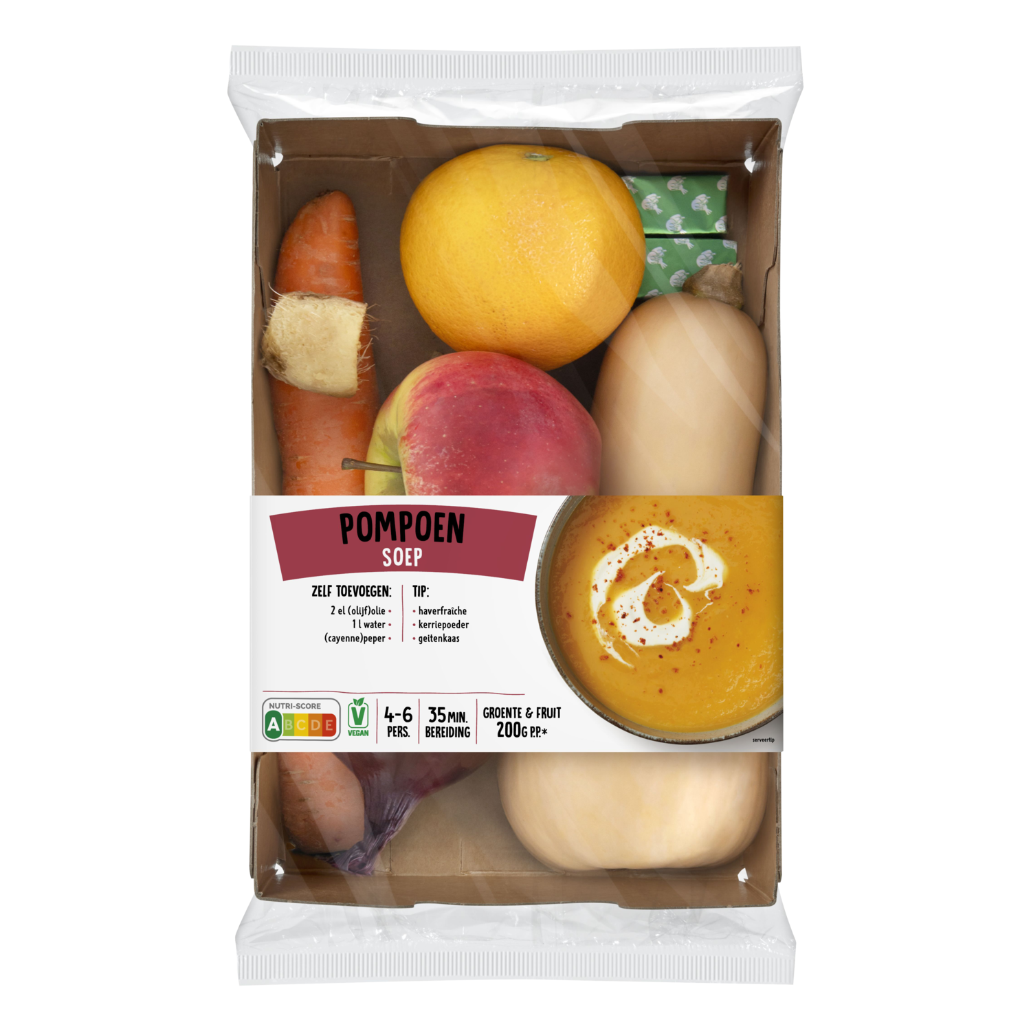 Verspakket pompoensoep