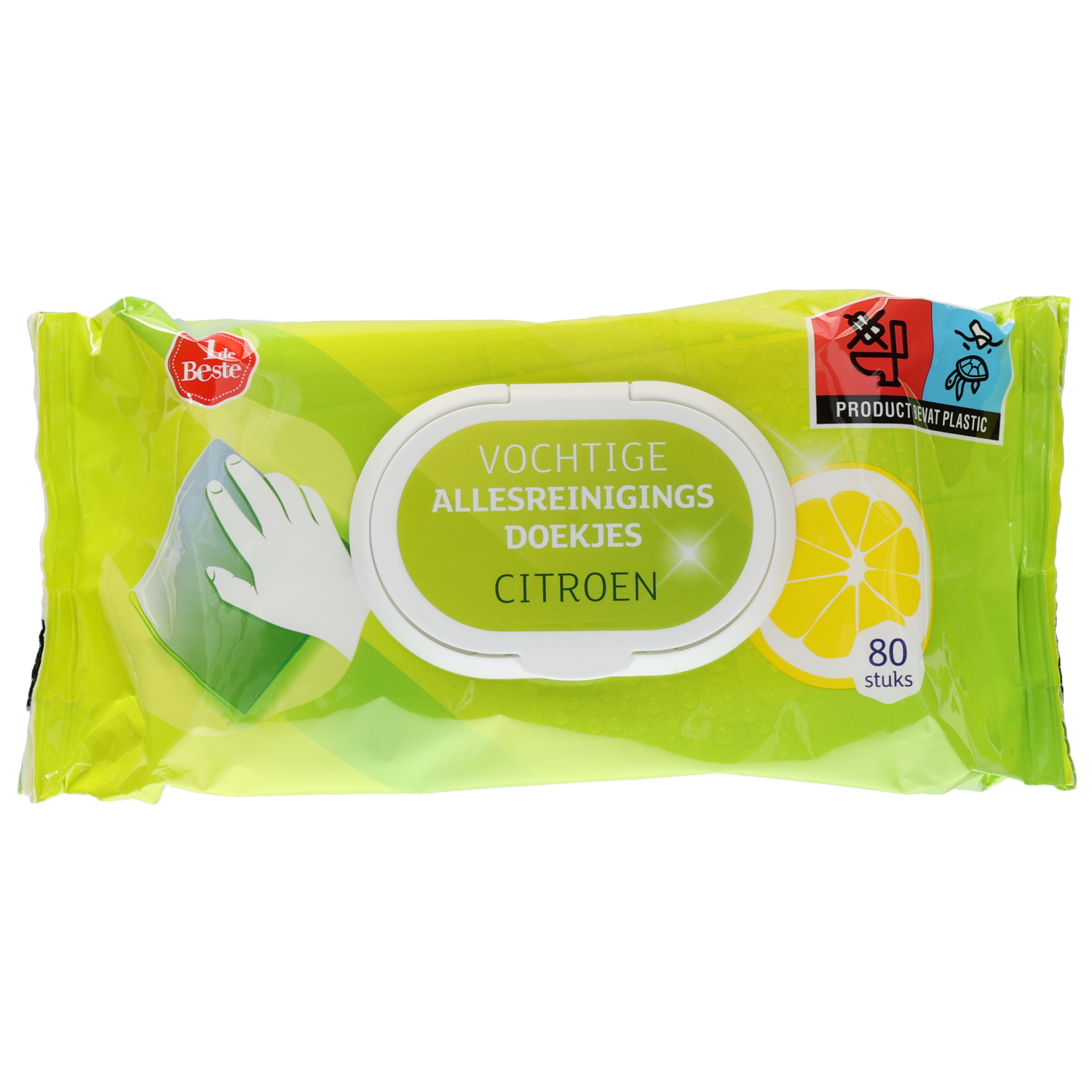 1 de Beste Reinigingsdoekjes multi citrus