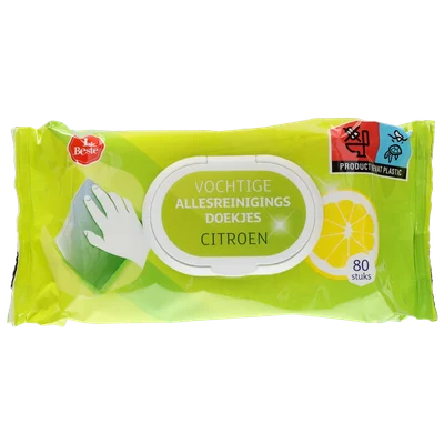 1 de Beste Reinigingsdoekjes multi citrus