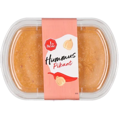 1 de Beste Hummus pikant