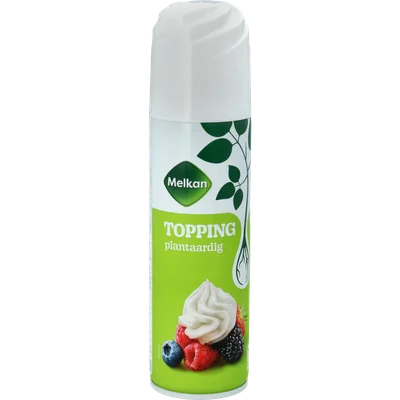 Melkan Topping plantaardig