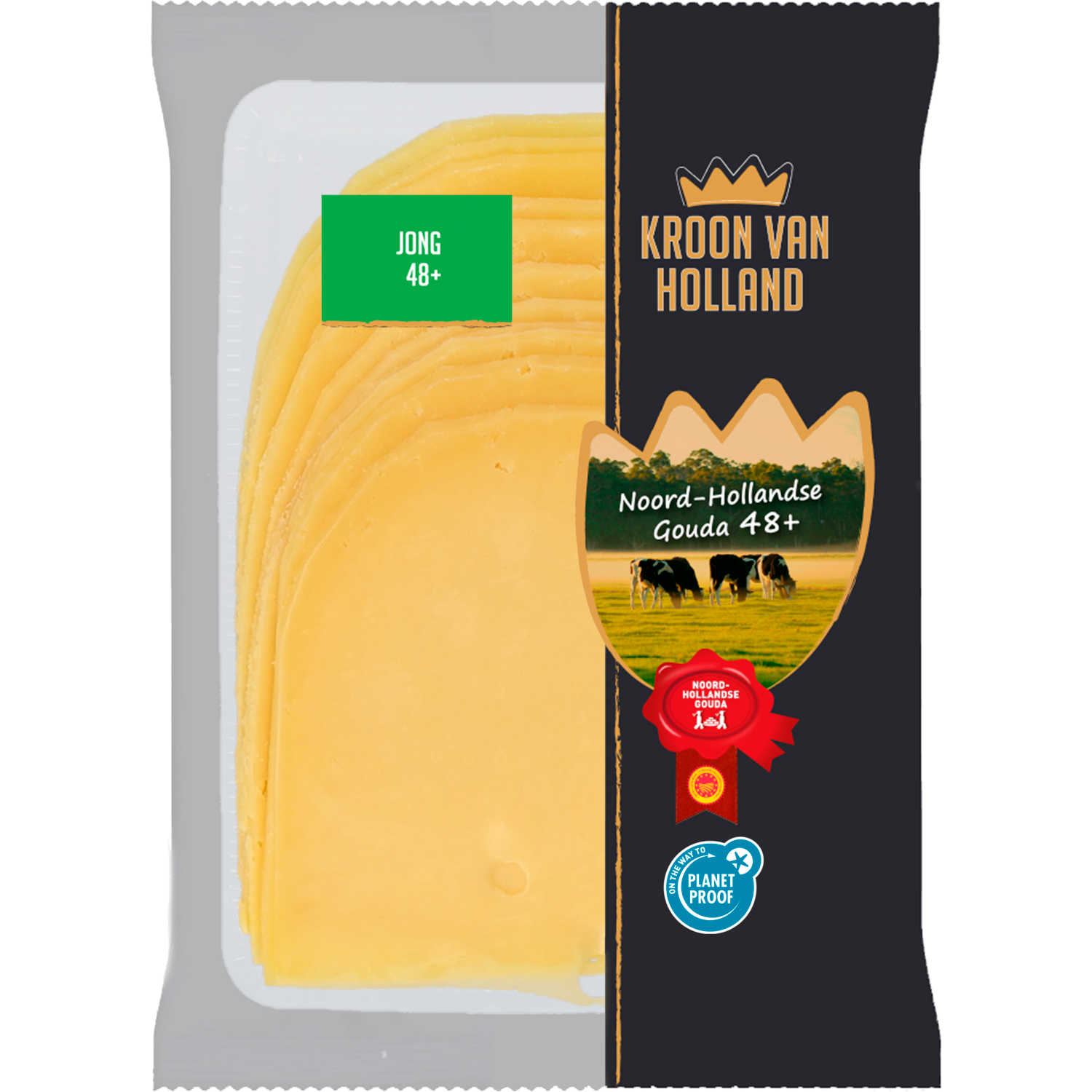 Kroon van Holland Jonge kaas 48+ plakken