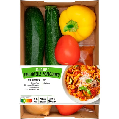 Verspakket tagliatella pomodoro