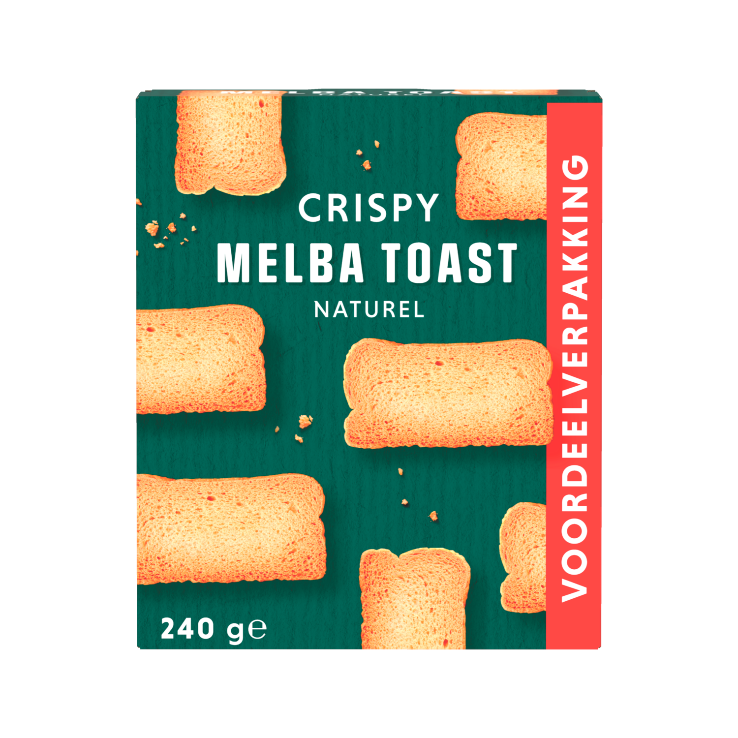 Crispy Melba toast naturel