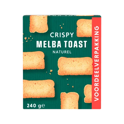 Crispy Melba toast naturel