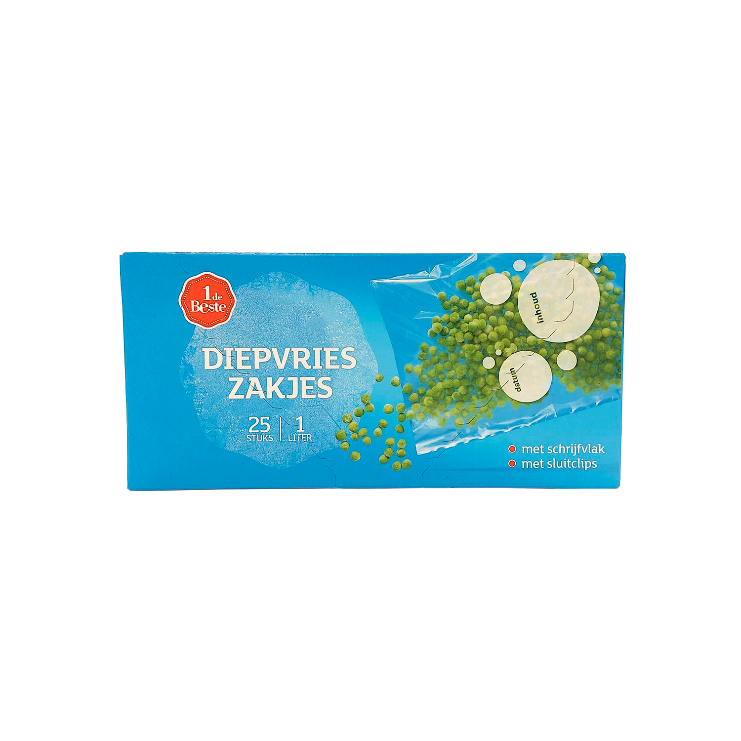 1 de Beste Diepvrieszakjes 1 liter
