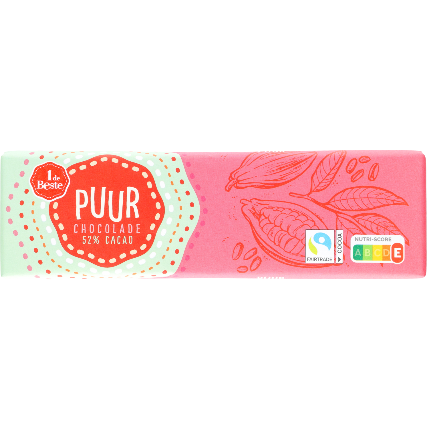 1 de Beste Chocoladereep puur