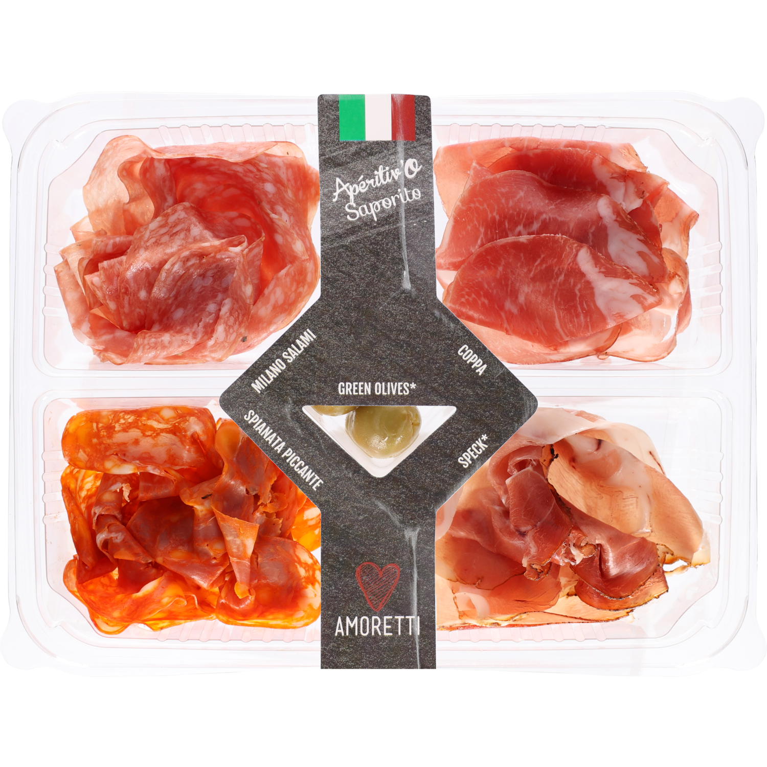 Aperitivo Saporito coppa salami spianata ham