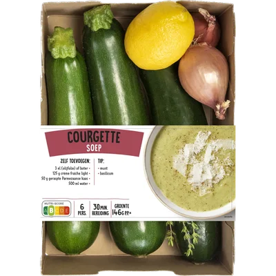 Verspakket Courgettesoep
