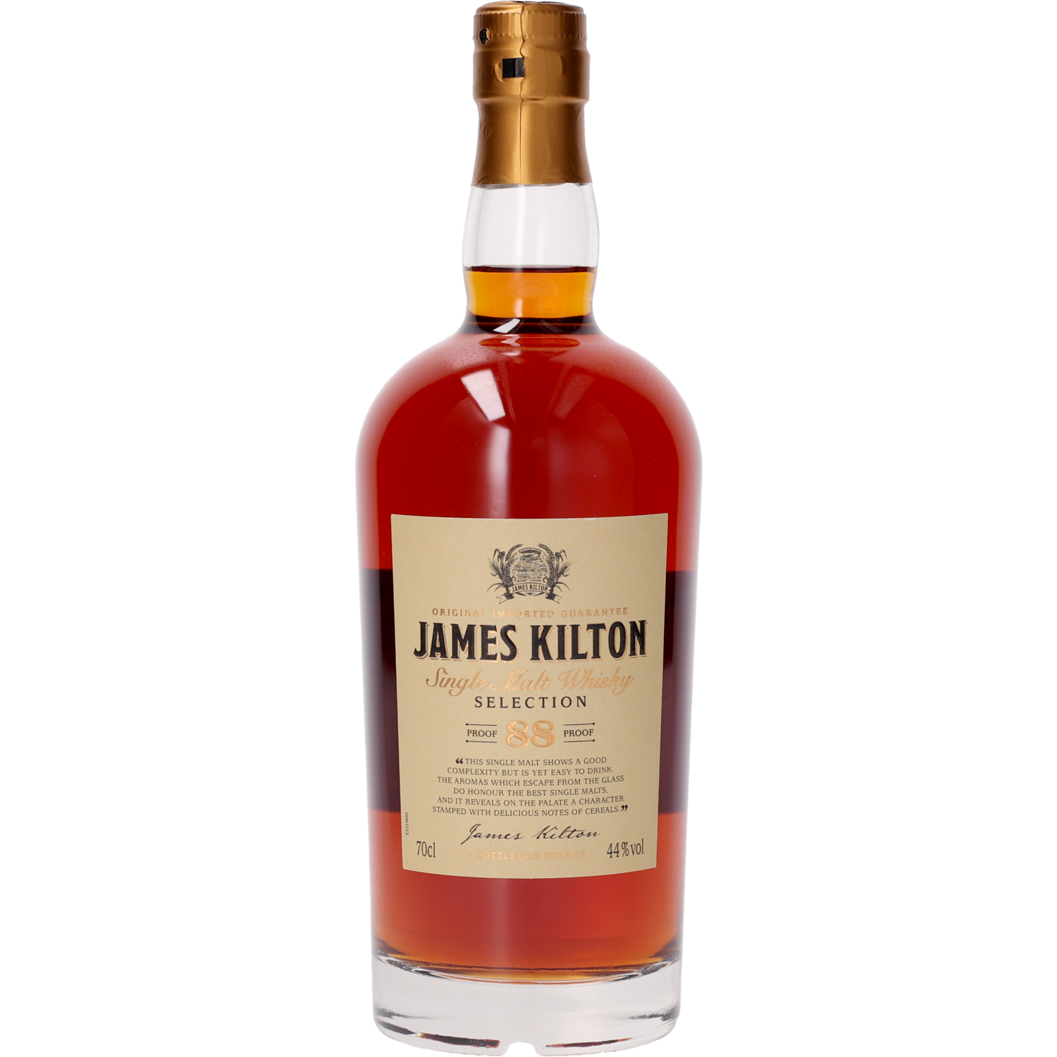 James Kilton Single malt whisky 88