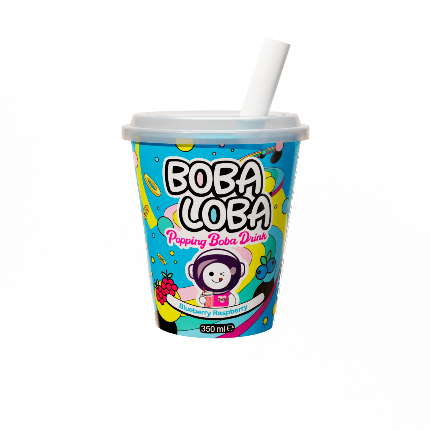 Boba Loba Blueberry raspberry