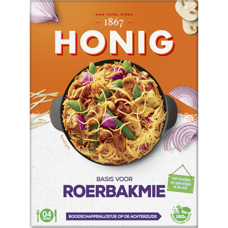 Honig Kruidenmix roerbakmie