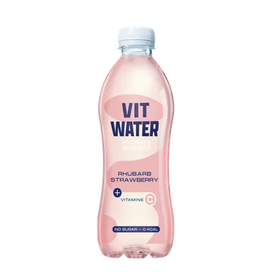 Vitwater Hydrate rabarber aardbei