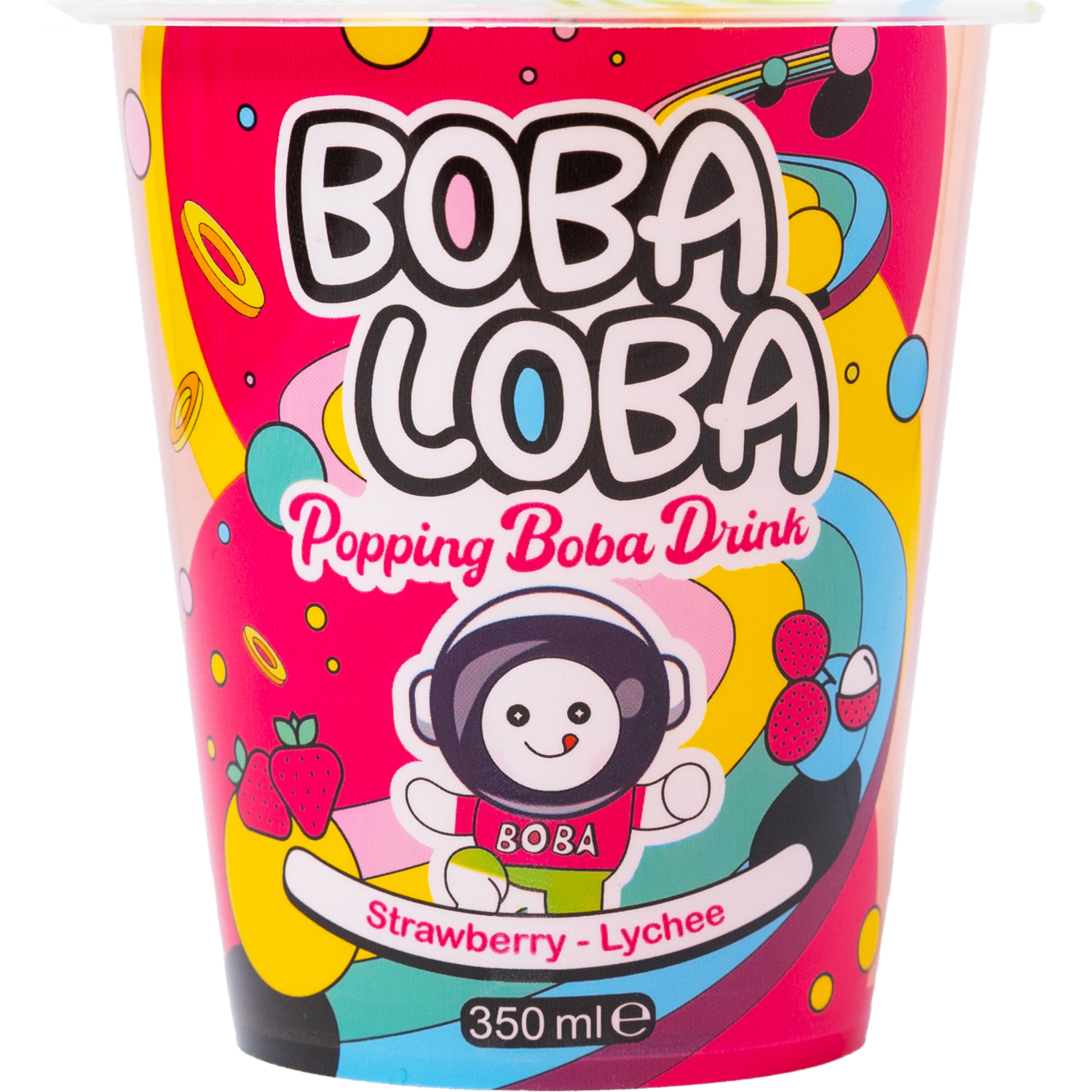 Boba Loba Aardbei-lychee