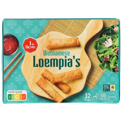 1 de Beste Vietnamese loempia kip 12 st.