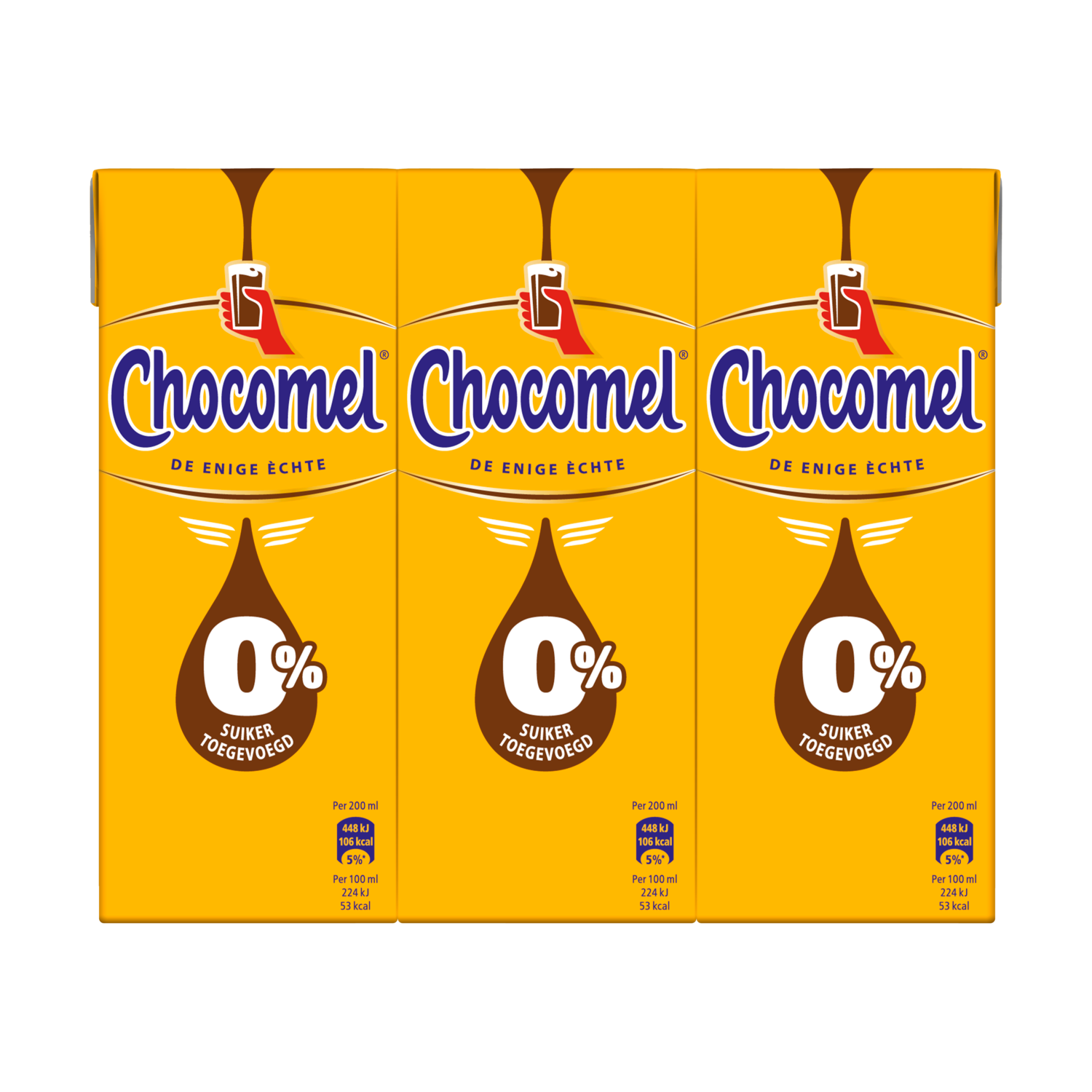 Chocomel Chocolademelk 0% 6 pack