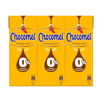 Chocomel Chocolademelk 0% 6 pack