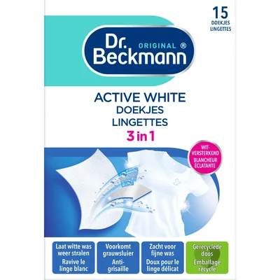 Beckmann Active white doekjes