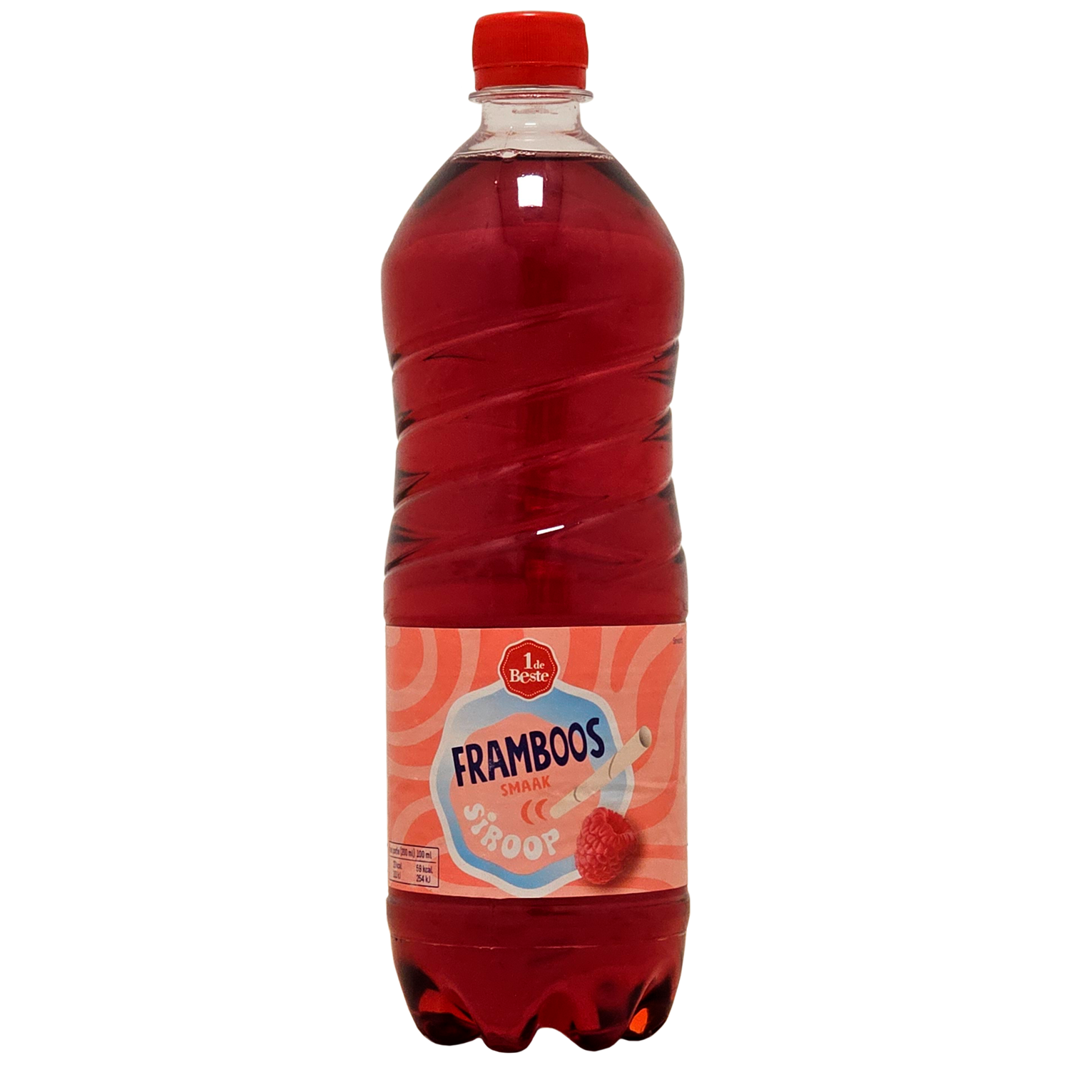 1 de Beste Limonadesiroop framboos