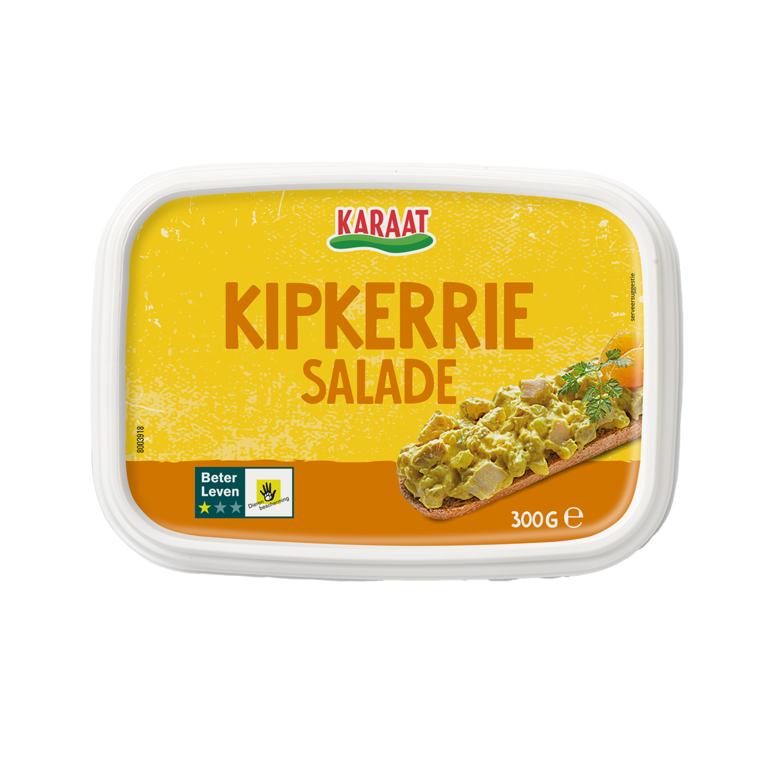 Karaat Kip-kerrie salade