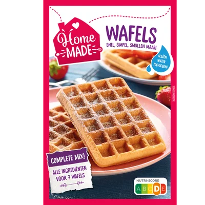 Home made Complete mix voor wafels