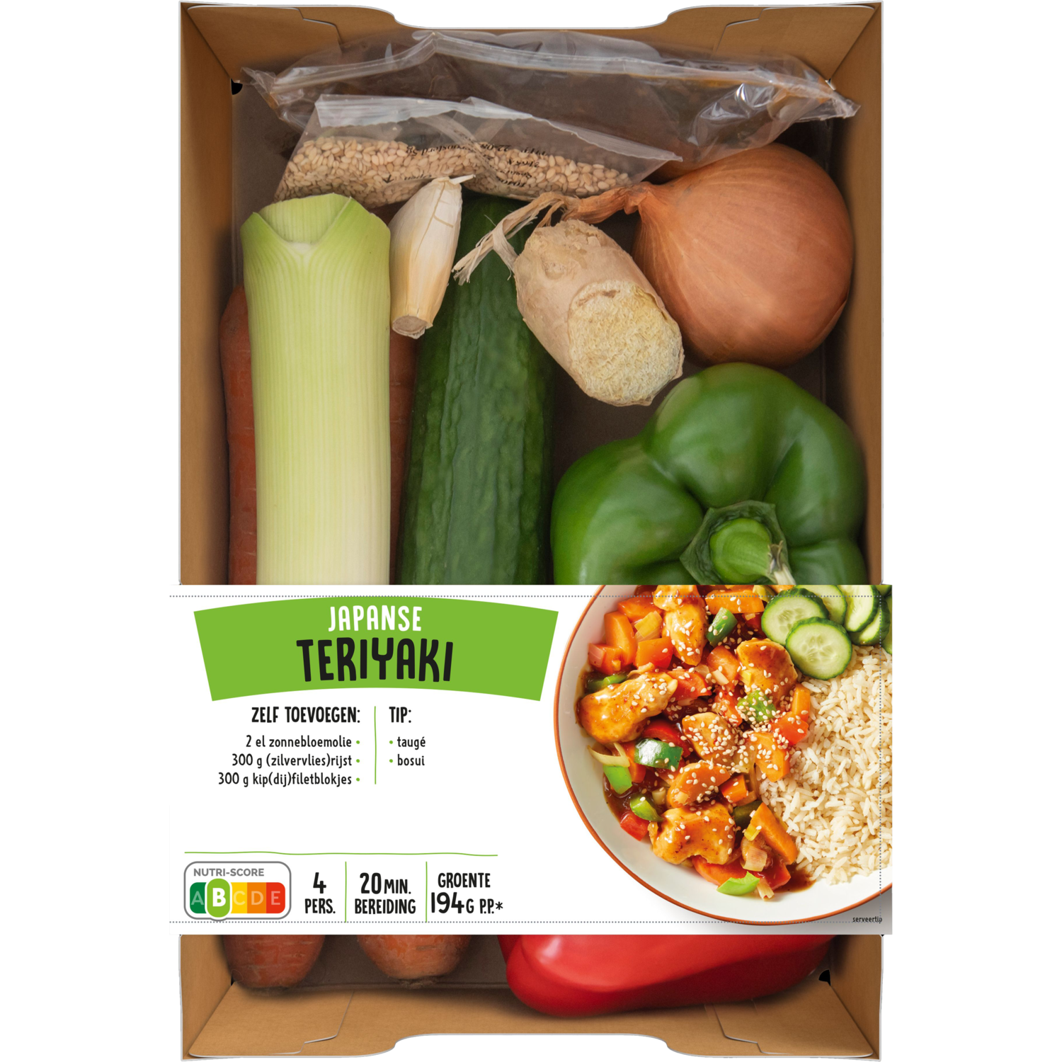 Verspakket Teriyaki Japans