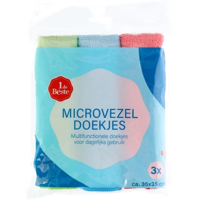 1 de Beste Microvezeldoekjes 3 stuks