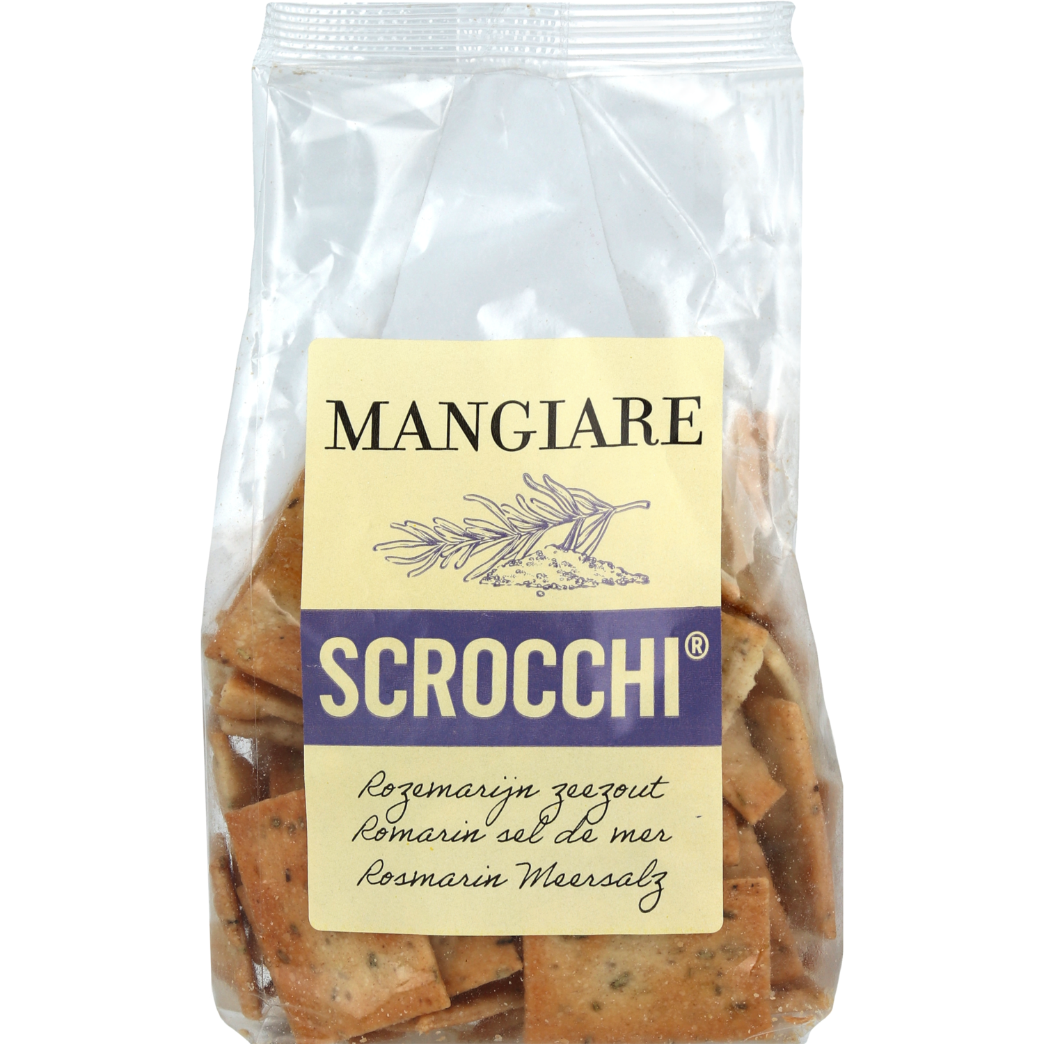 Mangiare Scrocchi rozemarijn zeezout