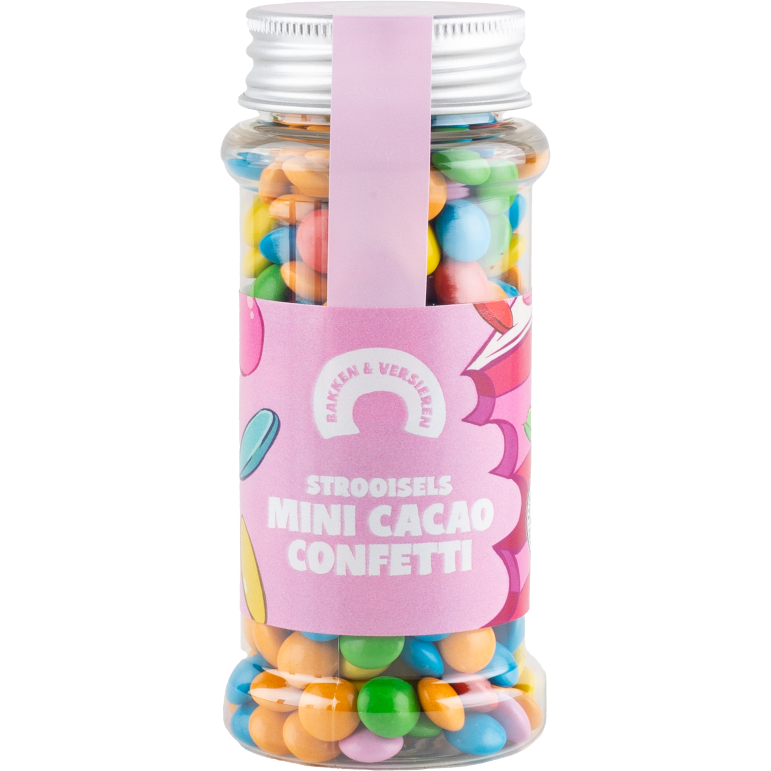 Bakken en versieren mini cacao confetti