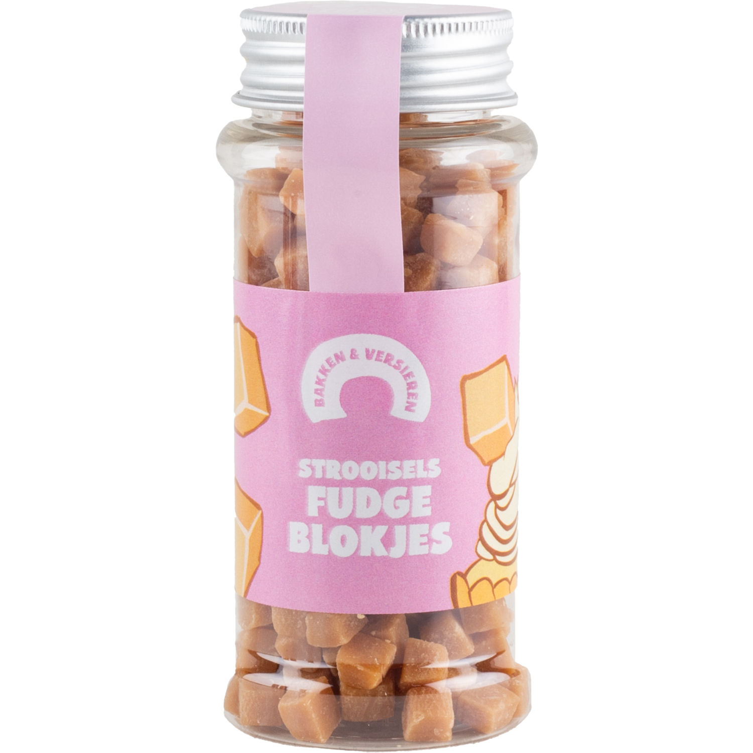 Bakken en versieren Karamelblokjes