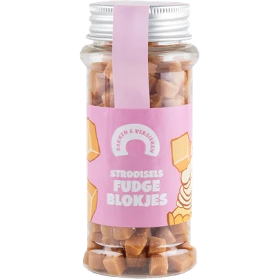 Bakken en versieren Karamelblokjes