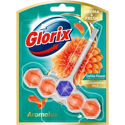Glorix Toiletblok aroma lux dahlia flow&dragonfr