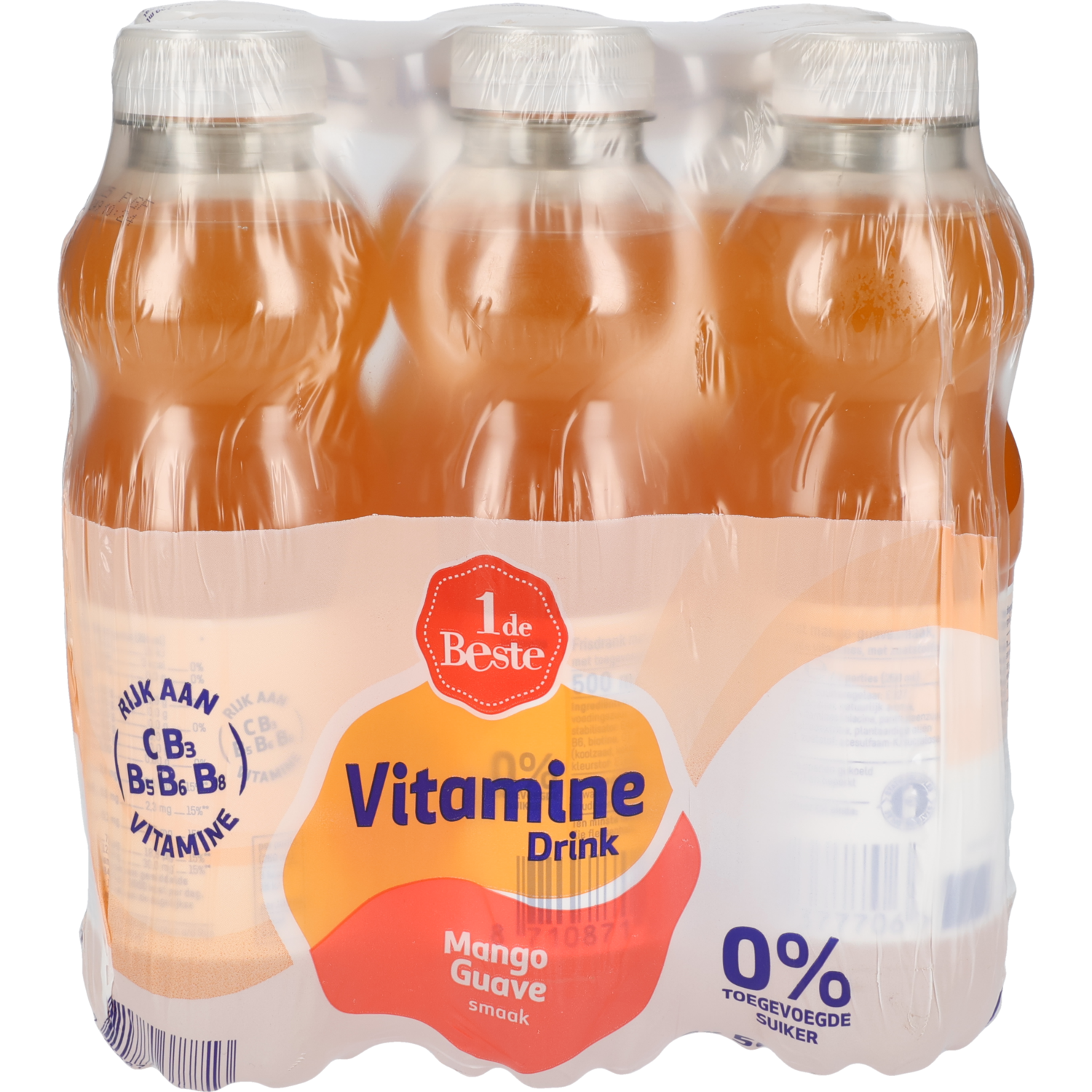 1 de Beste Vitamine drink 0% mango guave 6 st.