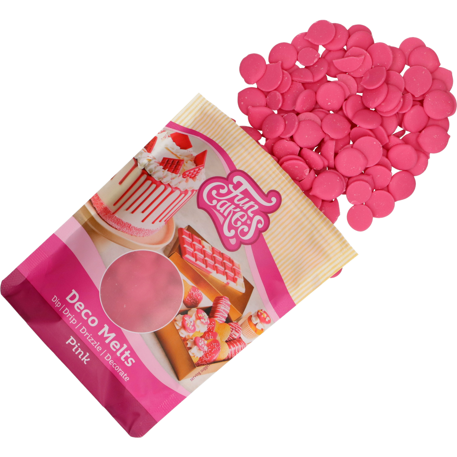 FunCakes Smeltchocolade roze