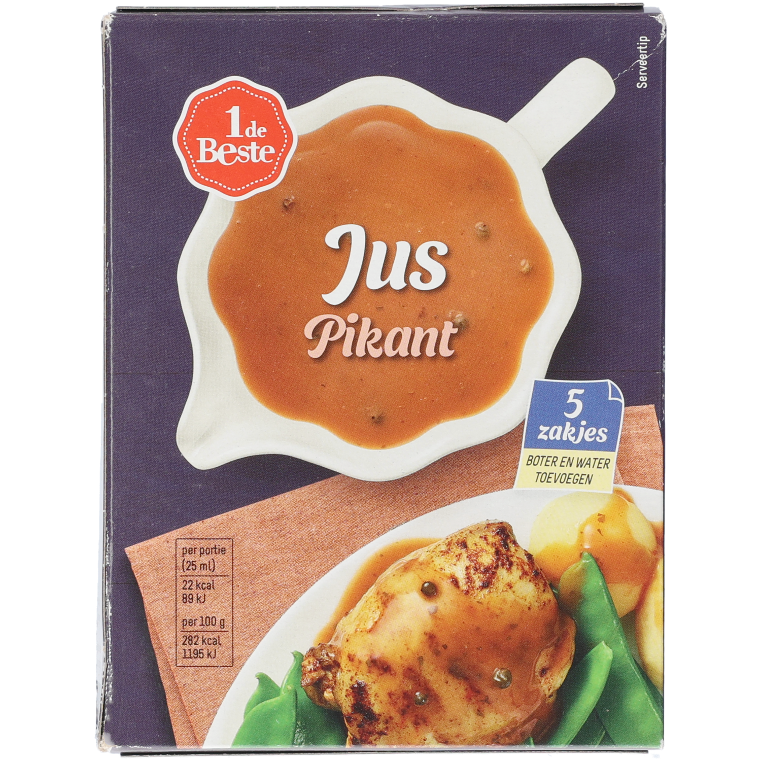 1 de Beste Jus pikant 5 pack