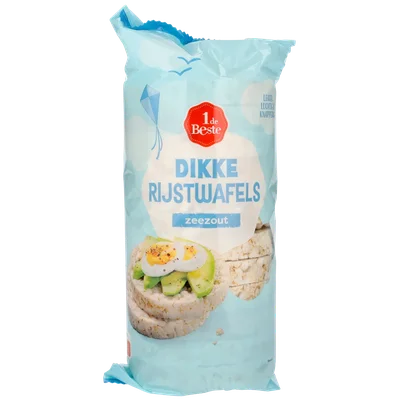1 de Beste Rijstwafels met zeezout