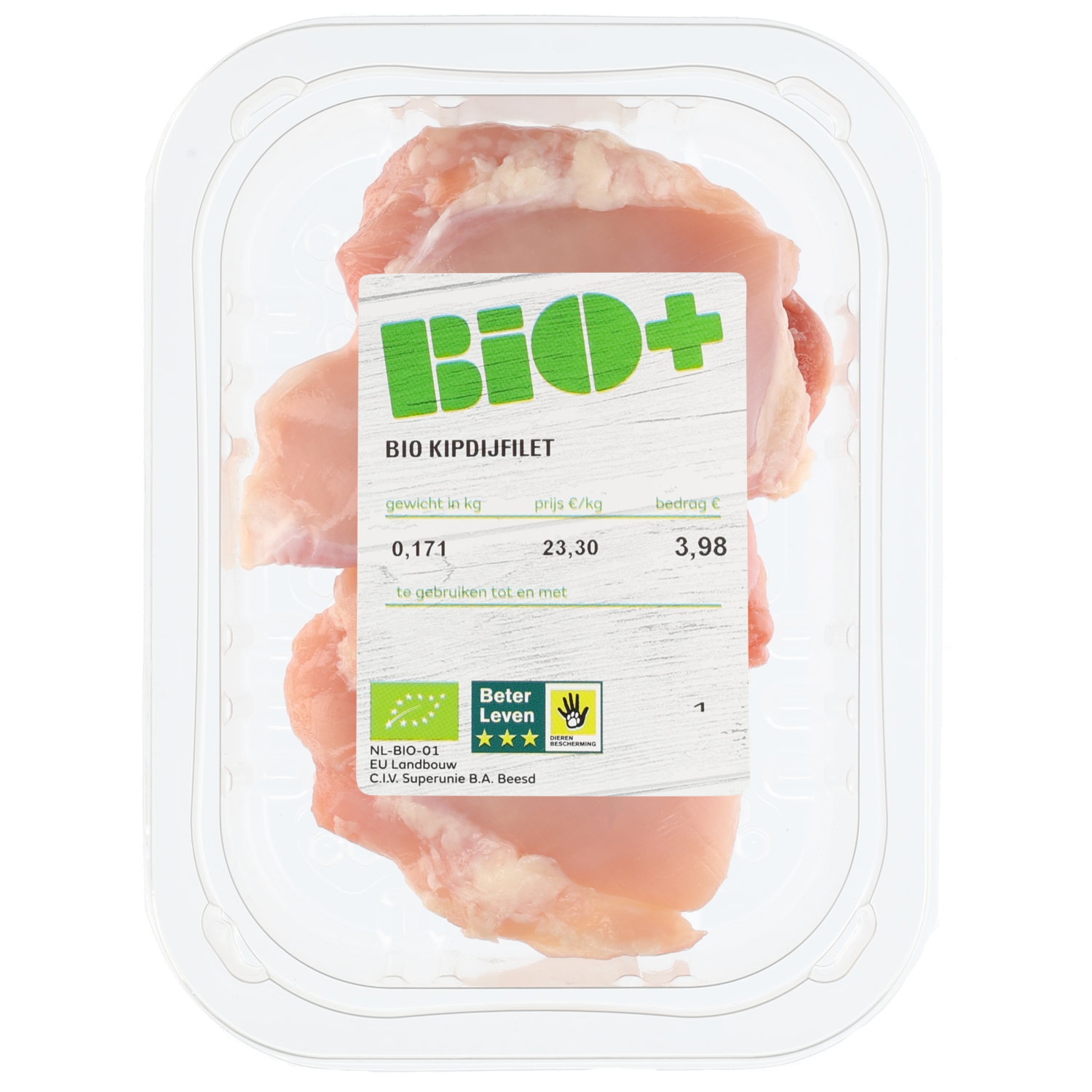 Bio+ Kipdijfilet
