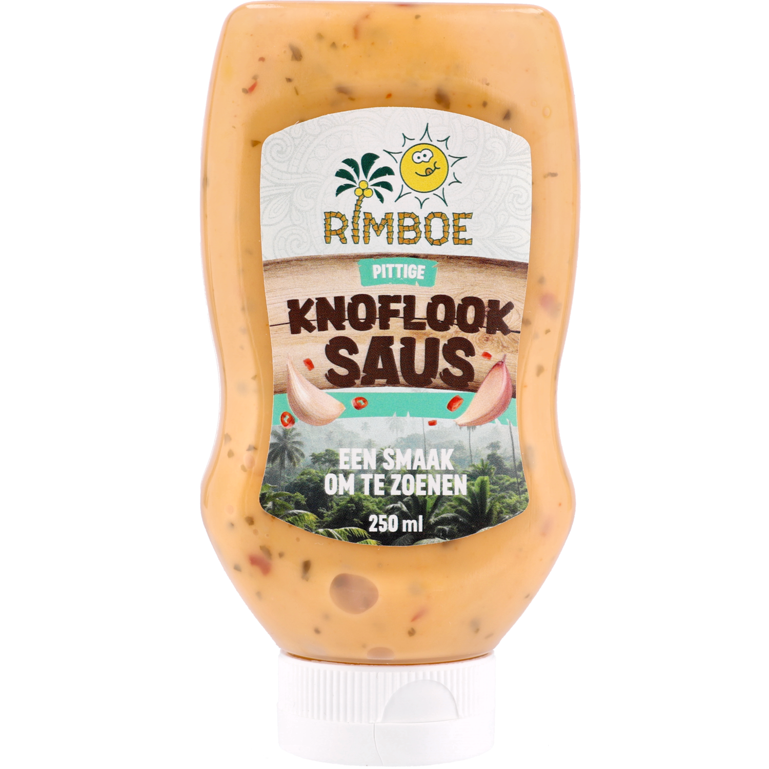 RIMBOESAUZEN Pittige knoflooksaus squeeze
