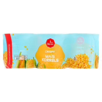 1 de Beste Crispy mais 3-pack