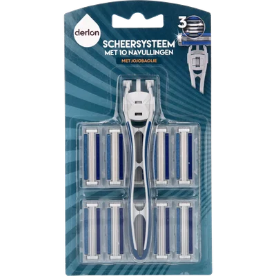 Derlon Scheermesjes 3-voudig